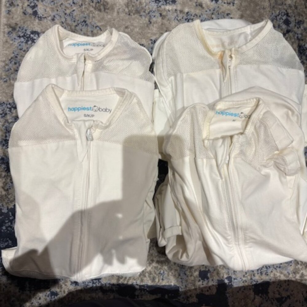 Snoo Swaddle BUNDLE - Organic Baby Sleep Sack - 2 smalls, 2 mediums